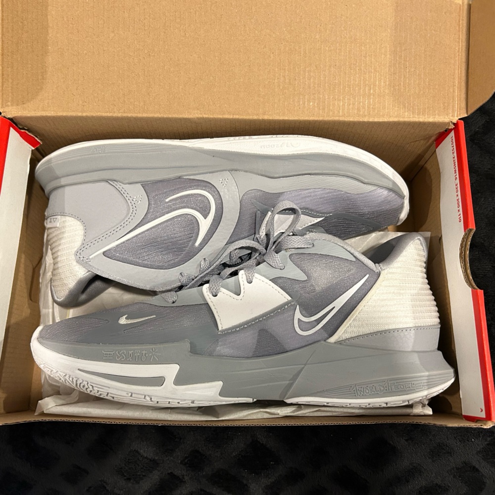 Nike Kyrie 5 Low TB Wolf Grey Sneakers Size 9